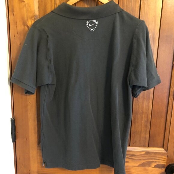 Nike Dark Gray Polo Shirt with Logo - Picture 5 of 6
